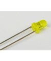 LED 3mm Yellow Short Pins