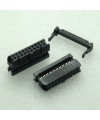 IDC Socket Connector 2.54mm 2*10 Pin Single Contact