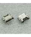 Micro USB Type B 5 Pin Female Connector Right Angle