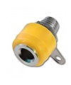 4mm Banana Female Socket Yellow 