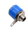 4mm Banana Female Socket Blue