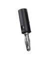4mm Banana Male Plug Black