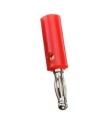 4mm Banana Male Plug Red