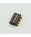 Dip Switch SMT 4 positions 2.54mm Gold Plated Contact