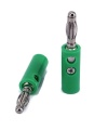 4mm Banana Male Plug Green