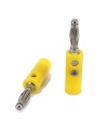 4mm Banana Male Plug Yellow