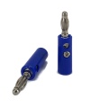 4mm Banana Male Plug Blue