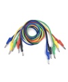 1M Banana Plug to Banana Plug Alligator Clips 5 Pieces