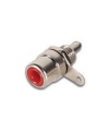 Phono-Socket RCA Chassis Mounting Red