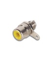 Phono-Socket RCA Chassis Mounting Yellow