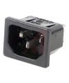 Male AC Power Plug Connector 3 Pins EAC409 15A 250V