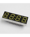 LED Display 7 Segment 4 Digit 0.39 inch Common Anode White 65000ucd