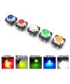 illuminated Tact Switch Blue LED 12*12mm 7.3mm Through Hole SPST-NO