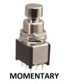 3PDT Compact Stomp Foot / Pedal Switch ON-(ON) Momentary PCB
