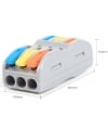 6 Poles Conductor Terminal Block Cable Connector