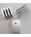 Heatsink TO-220 4 Fins Aluminium