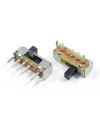 Slide Switch Side Knob 1P3T Through Hole 0.3A 50VDC