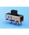 Slide Switch 2P3T Through Hole 0.3A 50VDC