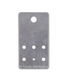 PASTEL LIGHT GREEN Drilled Enclosure for PedalPCB 5 Knob Type 1