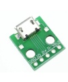 Micro USB to DIP Adapter Type B 5 Pin Female Connector