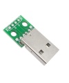 Male USB TYPE A to DIP 2.54mm Adapter 4 Pin Connector