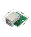 USB 2.0 Female TYPE A to DIP 2.54mm Adapter 4 Pin Connector