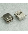USB Type A Female Connector Vertical
