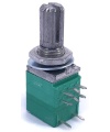 TAYDA 10K OHM Logarithmic Taper Potentiometer Spline Shaft PCB Mount 9mm