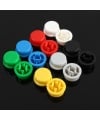 Round Tactile Push Button Cap Gray Color 
