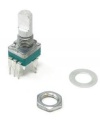 100K OHM Logarithmic Taper Potentiometer D Shaft PCB 9mm