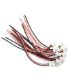 2 Pins JST XH-2.00 Female connector with Wire Cable AWG26 Length 30cm