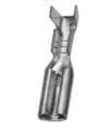 2.8mm Female Crimp terminal Silver AWG 22-16