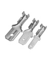 6.3mm Male Crimp terminal Silver AWG 18-14