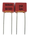 68pF 1000V 2.5% Polyester Film Box Type Capacitor WIMA FKP 2