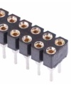 2x40 Pin 2.54mm Double Row DIP SIP IC Sockets Adaptor Solder Type