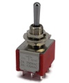 Mini Toggle Switch 1M Series 3PDT Momentary On-off-(On)
