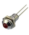 5mm LED Holder Metal Chrome