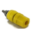 Yellow Speaker Binding Post 4mm Connector