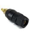 Black Speaker Binding Post 4mm Connector Gold Plated