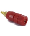 Red Speaker Binding Post 4mm Connector Gold Plated