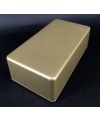 125B Style Aluminum Diecast Enclosure METALLIC LIGHT GOLD
