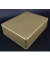 1590BB Style Aluminum Diecast Enclosure METALLIC LIGHT GOLD