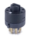 Rotary Switch 1 Pole 3 Position Short Handle with White Marking