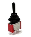 Mini Toggle Switch 1M Series SPDT On-Off-On Black Shaft