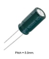 1000uF 50V 105C Aluminum Electrolytic Capacitor 12.5x25mm SAMXON