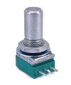 TAYDA 100K OHM Logarithmic Taper Potentiometer Round Shaft PCB 9mm