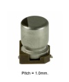 SMD 2.2uF 50V 105C 4x5.4mm Electrolytic Capacitor NICHICON