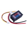 LED DC Dual Display Voltmeter RED/BLUE LED 0.28inch