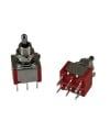 Mini Toggle Switch 1M Series DPDT On-On-On PCB Pin Short Lever
