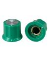 Green Moog Knob 19x16mm Shaft 6.4mm